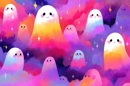 Яркое, волшебное настроение, идеально подходящее для детских и фэнтезийных тем