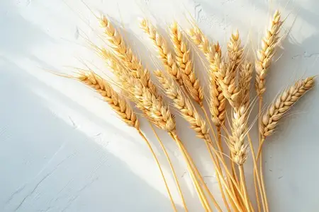 Золотой летний урожай: поле спелой пшеницы, щедрость природы в сельской местности