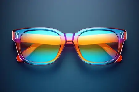 Солнце, женщина в оптических солнцезащитных очках, пляжный аксессуар