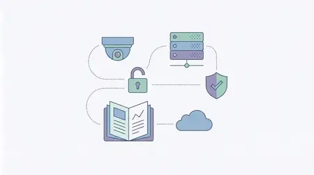 Современная корпоративная иллюстрация концентрического щита согласия с переключателем и галочкой