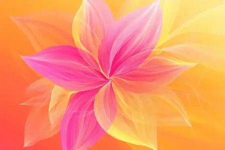 Этот красивый абстрактный цветочный дизайн выполнен в мягких розовых и желтых тонах, создающих приподнятое настроение, идеально подходит для использования в проектах моды и дизайна интерьера…