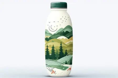 Пустая бутылка для воды