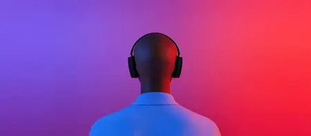 Спокойное, созерцательное настроение, подходящее для музыкальных, аудио- или технологических тем