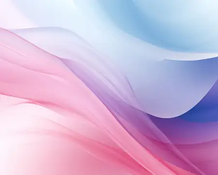 Абстрактная волна: современная розовая кривая — иллюстрация на футуристическом светлом фоне