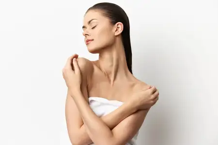 Красота, уход за кожей, здоровье, модель