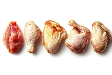 Минималистичная студийная установка с ярким нейтральным освещением, передающая свежесть и простоту, подходящая для рецептов, рыночных витрин или контента для кулинарных книг в стильной, чистой…