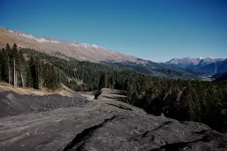Лес, горы, пейзаж, скалы, небо, пейзаж, экология