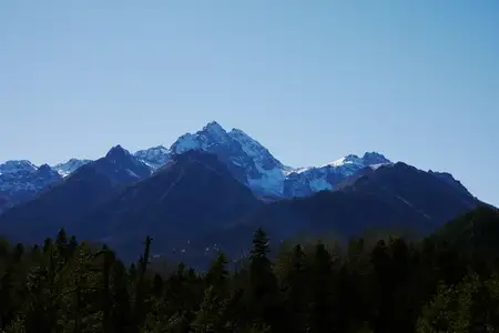 Деревья, природа, пейзаж, небо, погода, холм