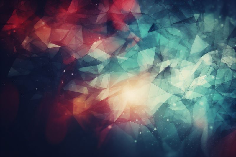 wallpaper night illustration star abstract background business space banner holiday light. Generative AI.