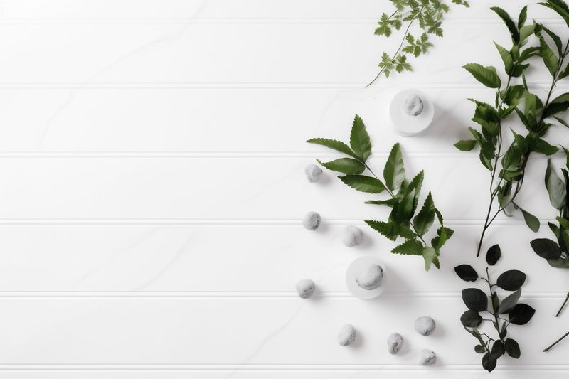 nature wedding celebration background blossom frame floral flower beautiful spring white. Generative AI.