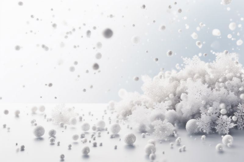 spring floral background white nature celebration blossom beautiful petal flower wedding. Generative AI.