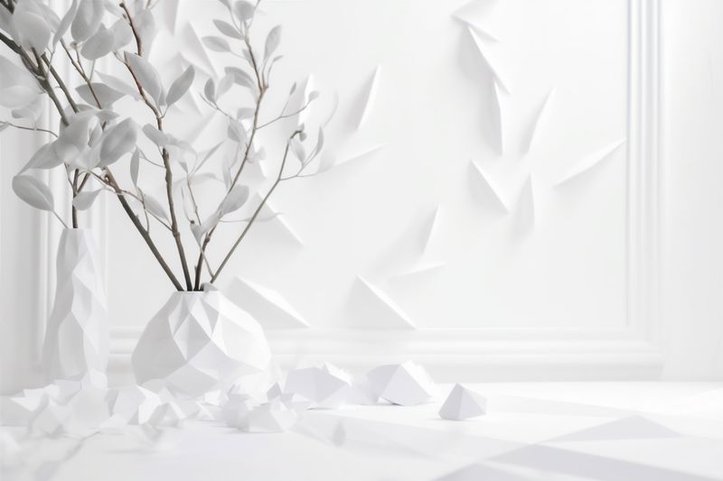 decoration nature flower spring beautiful white floral celebration wedding blossom background. Generative AI.