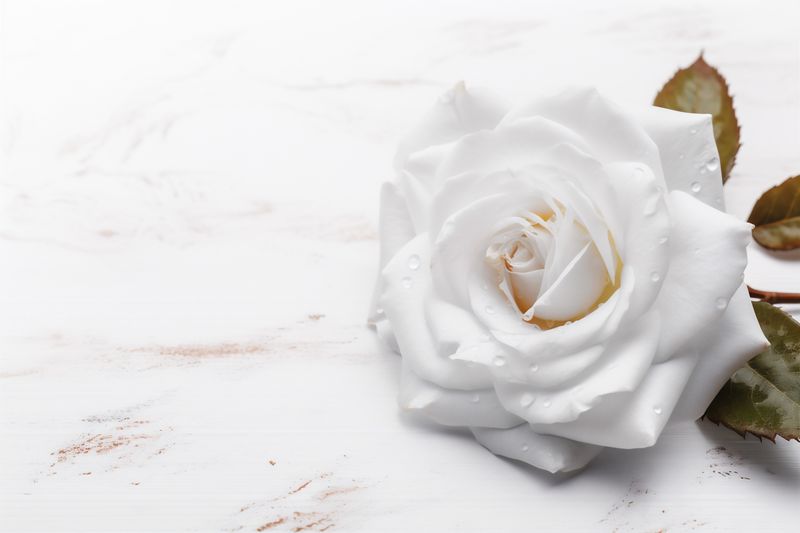 spring beautiful white background blossom celebration flower nature floral wedding plant. Generative AI.