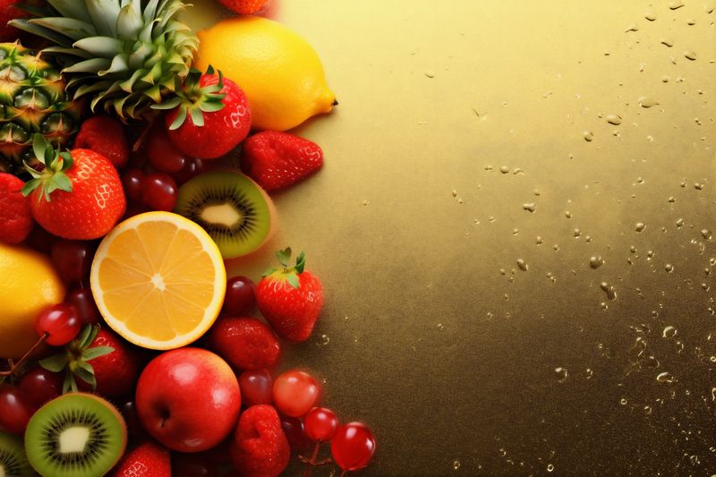 background apple ice vape food grape orange hookah smoke juice fruit. Generative AI.