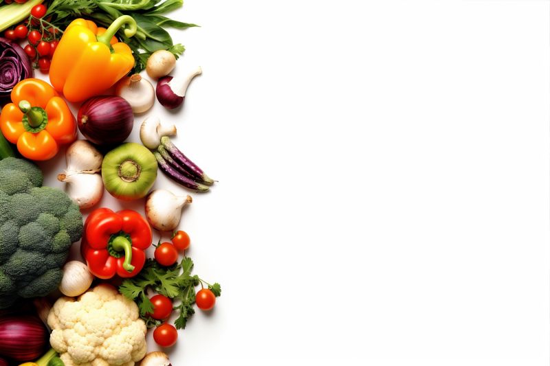 green isolated fruit healthy tomato background agriculture vegetable food white vegetarian. Generative AI.