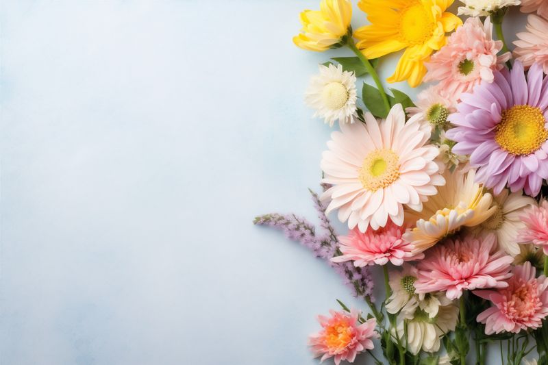 background romantic leaf blossom pink floral nature wedding bouquet flower valentine. Generative AI.