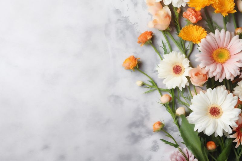 petal leaf pink valentine wedding flower bouquet nature floral blossom background. Generative AI.