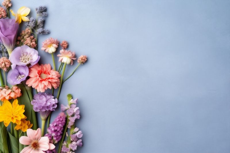 nature blossom flower pink border valentine background leaf bouquet wedding floral. Generative AI.