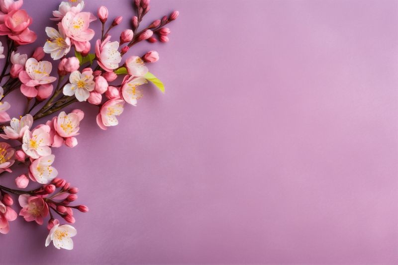 blossom floral valentine wedding greeting nature bouquet flower leaf background pink. Generative AI.