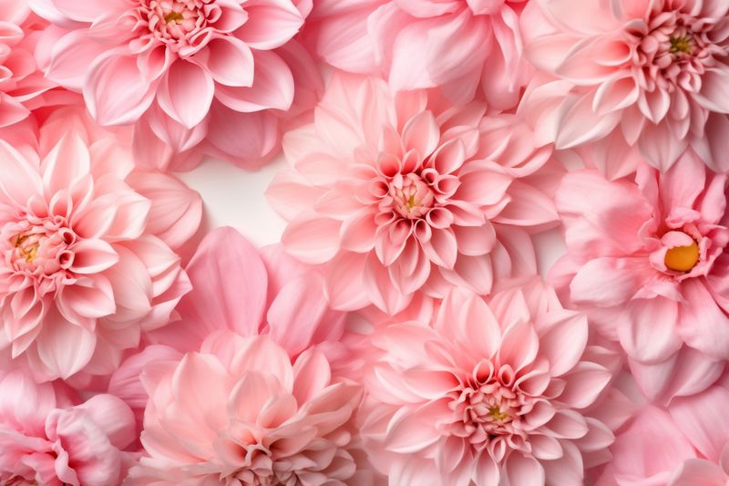 leaf blossom valentine bouquet nature floral pink holiday flower wedding background. Generative AI.