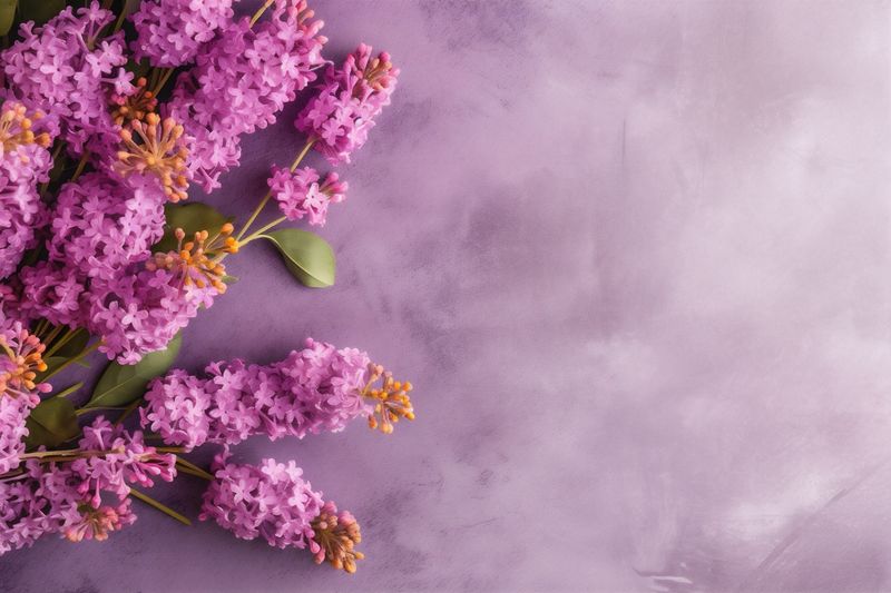 leaf pink valentine wedding space floral flower blossom copy nature background bouquet. Generative AI.