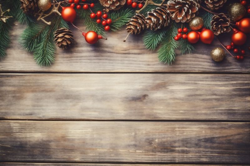 holiday design new christmas year snowflakes card background decoration tree christmas gold. Generative AI.