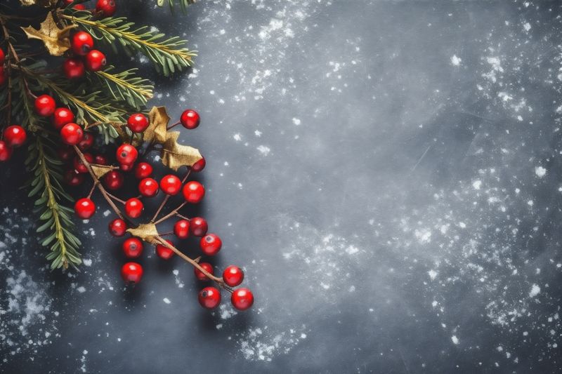 holiday christmas tree christmas gold background new card year decorative snowflakes decoration. Generative AI.