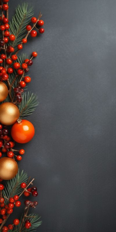 decoration snowflakes gold christmas year merry new holiday tree background christmas card. Generative AI.