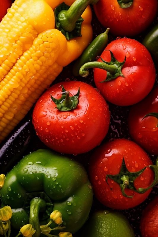 fresh organic food green drop vegetarian water healthy background close-up vegetable cucumber. Generative AI.