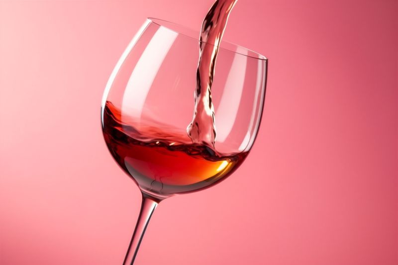 liquid background pouring glass wine gradient alcohol party red drink closeup. Generative AI.