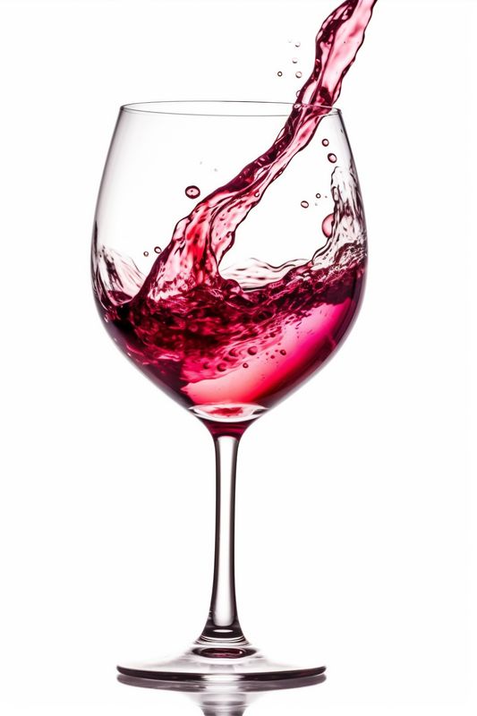bottle wine gradient drink background alcohol closeup liquid party glass red. Generative AI.