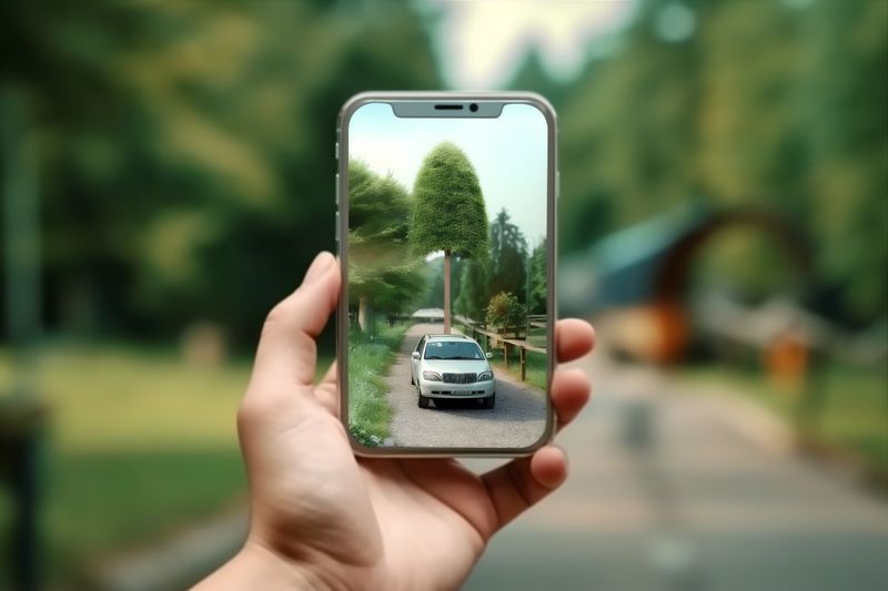 direction point phone location navigation travel map gps mobile position. Generative AI.