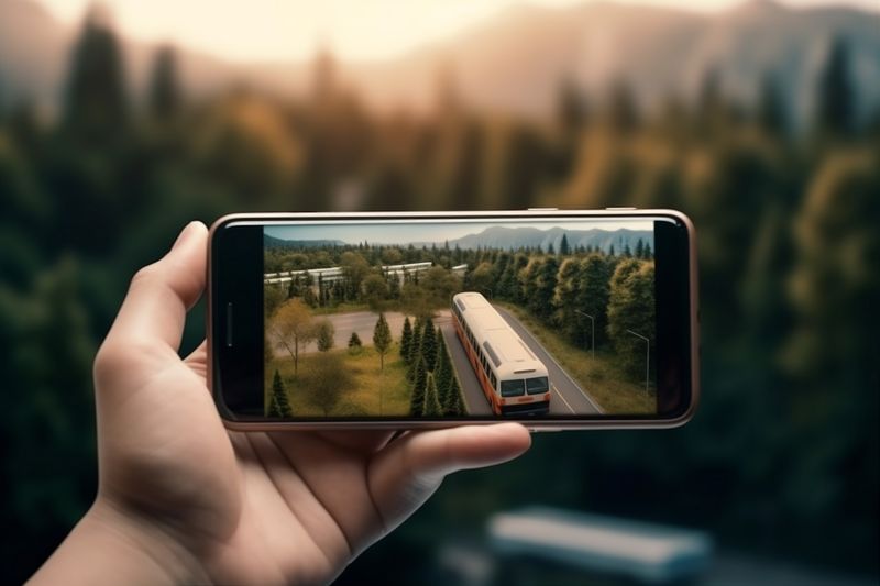 mobile point map gps phone travel direction location navigation position. Generative AI.