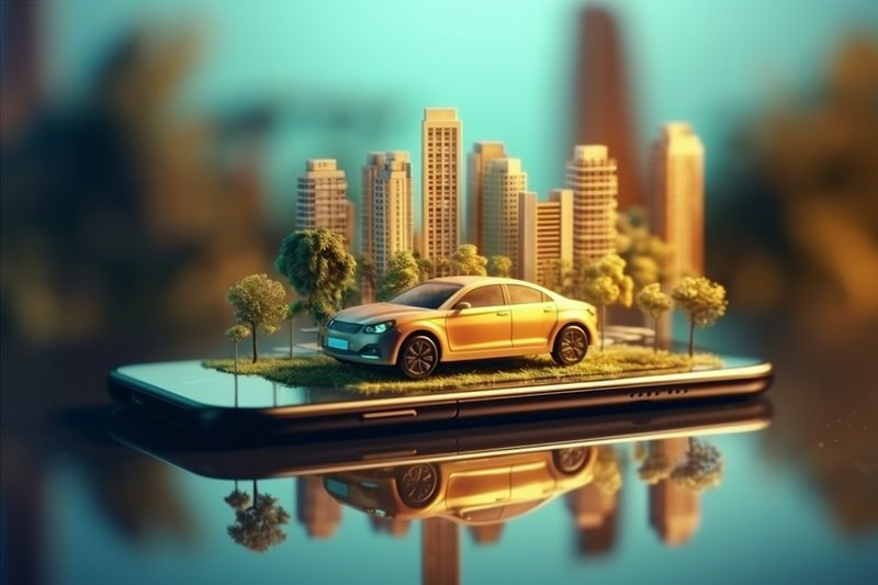 direction position navigation point map location travel phone mobile gps. Generative AI.