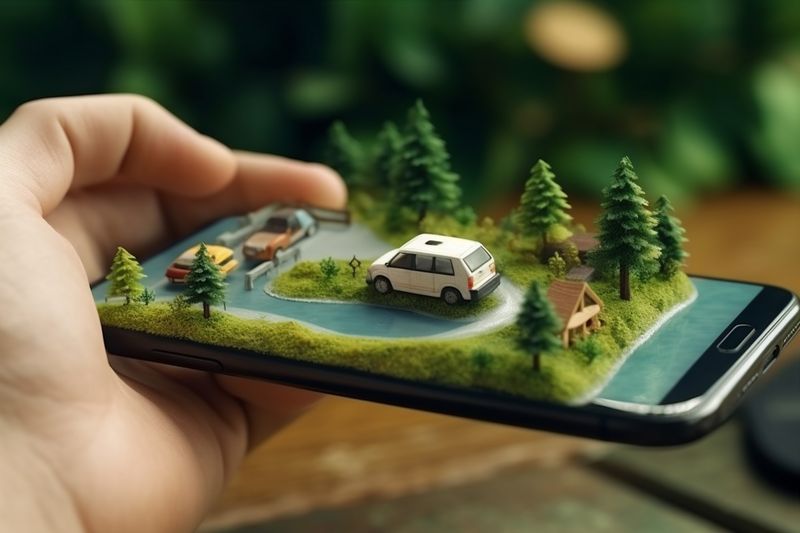 phone location gps navigation mobile position map direction point travel. Generative AI.