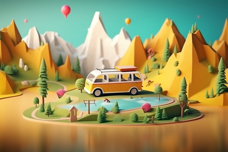 location direction mobile gps phone point map navigation travel position. Generative AI.