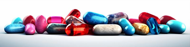 illness pill health background medicine medical tablet drug capsule pharmacy vitamin. Generative AI.