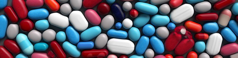 drug health vitamin background medical tablet isolated pill capsule pharmacy medicine. Generative AI.