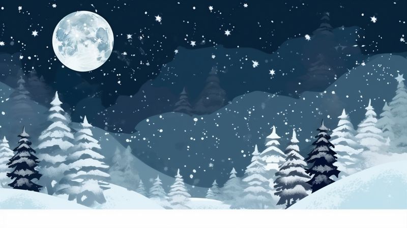 fir christmas year snow new winter holiday year white tree sky background. Generative AI.