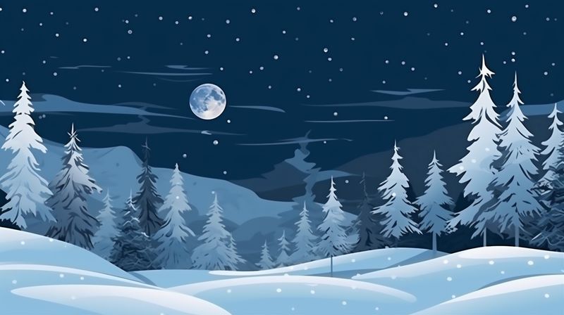 sky holiday white background fir blue snow christmas tree new year winter. Generative AI.