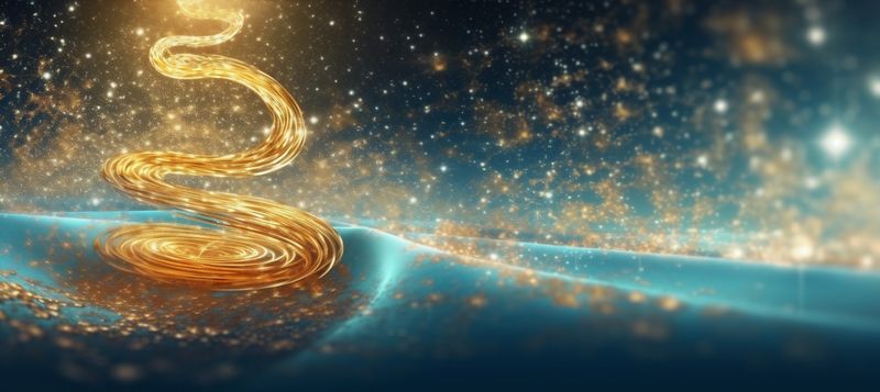 background holiday ball poster tree blue snowflake gold toy christmas decoration. Generative AI.